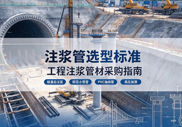 秀英注浆管选型标准
